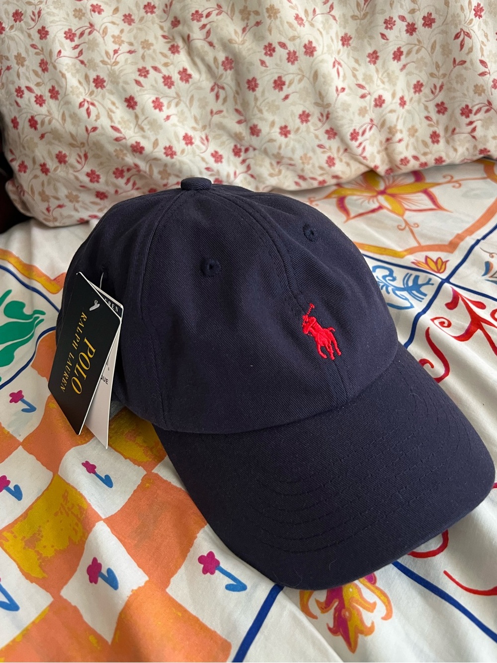 Brand New Navy Blue Polo Ralph Lauren Baseball Hat